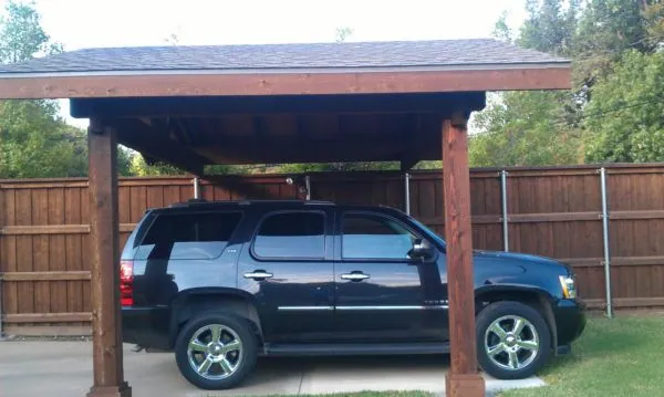 Carport — Fence Max Texas project