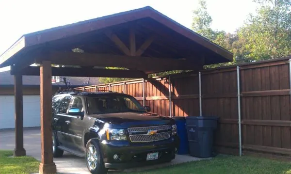 Carport — Fence Max Texas project